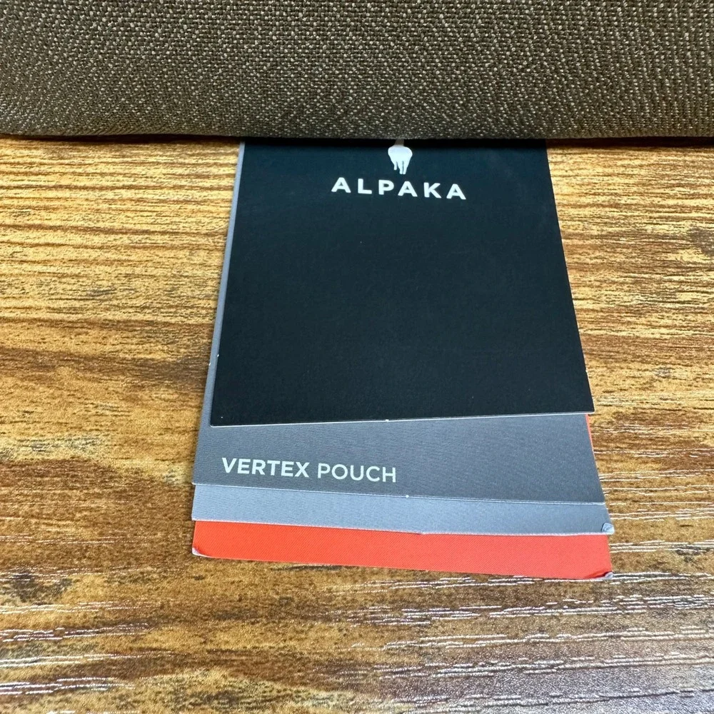 NEW Alpaka Vertex Pouch Army Green Axoflux 600D Tech Bag Crossbody AA010430517